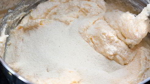 творожный пудинг с соусом из кагора