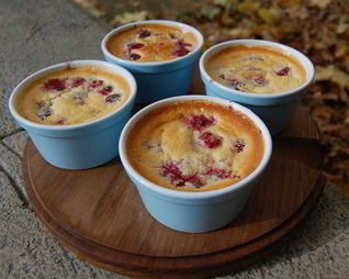 Вишневые пудинги