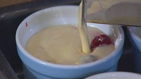 вишневые пудинги