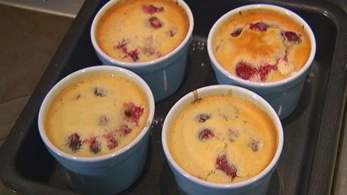 вишневые пудинги