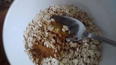 яблочный крамбл