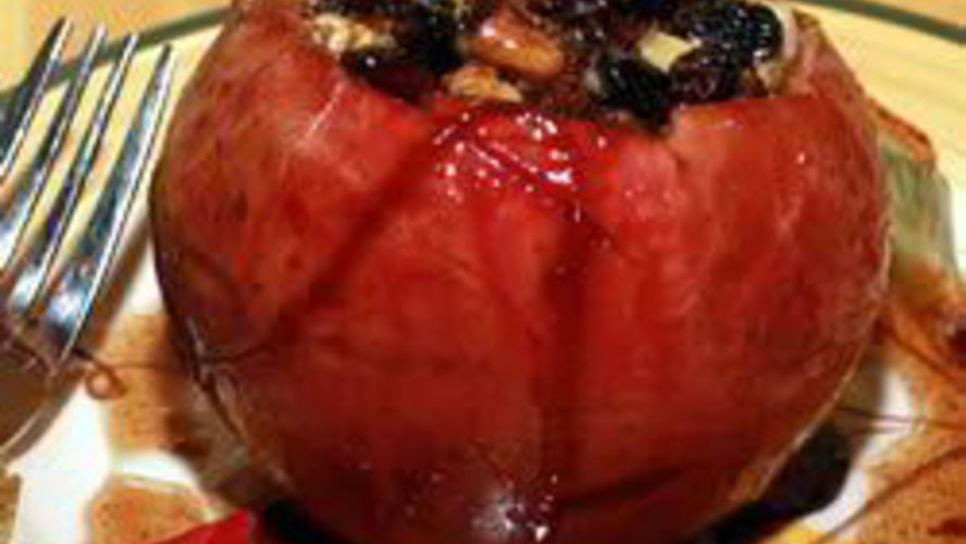 Рецепт яблок в духовке