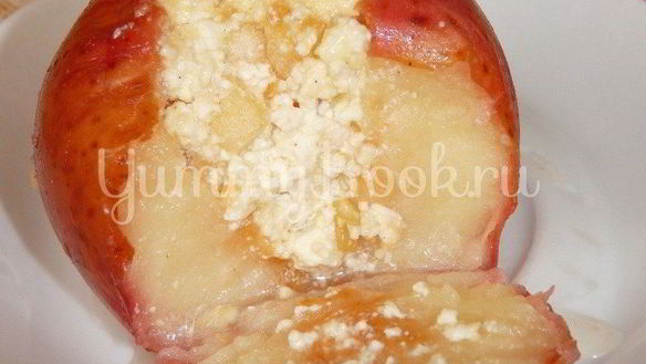 Рецепт Яблок, запеченных с творогом