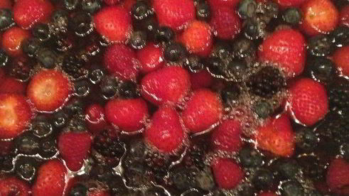 ягодное желе