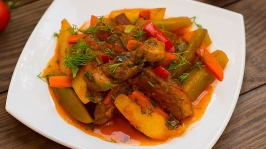 Рецепт азу по-татарски