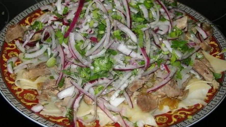 Рецепт бешбармака из баранины