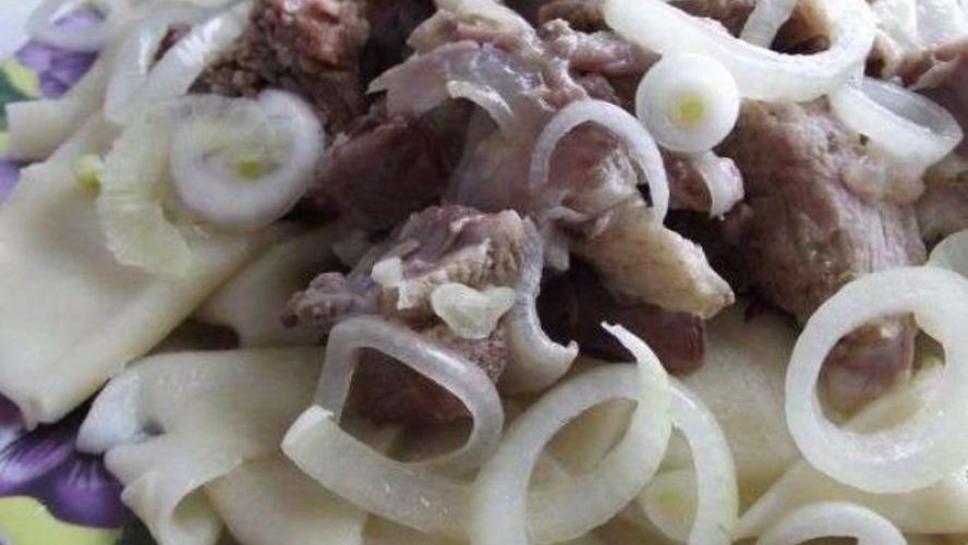 Рецепт бешбармака из говядины
