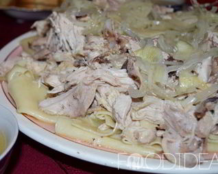 Бешбармак из курицы
