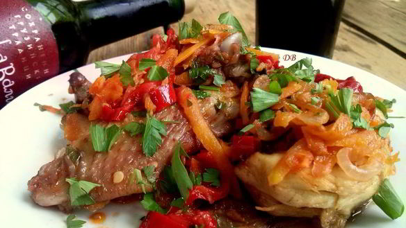 Рецепт Чахохбили из курицы по-грузински