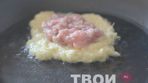драники с мясом