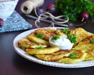 Кабачковые драники из кабачков и картошки