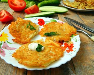 Картофельные драники без муки
