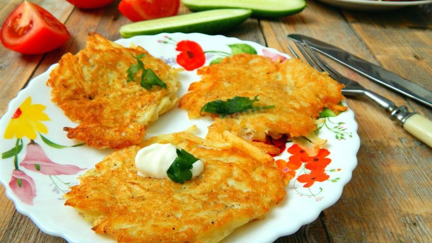 Рецепт картофельных драников без муки