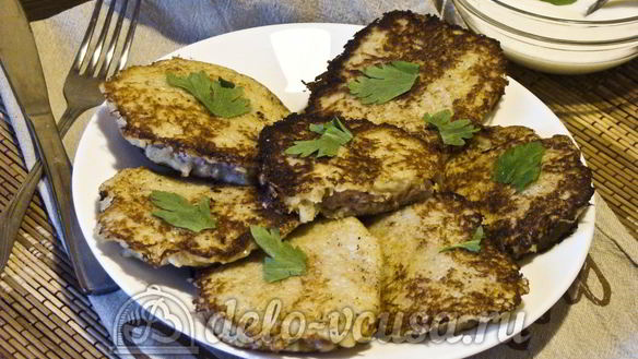 Рецепт Картофельных драников с мясом