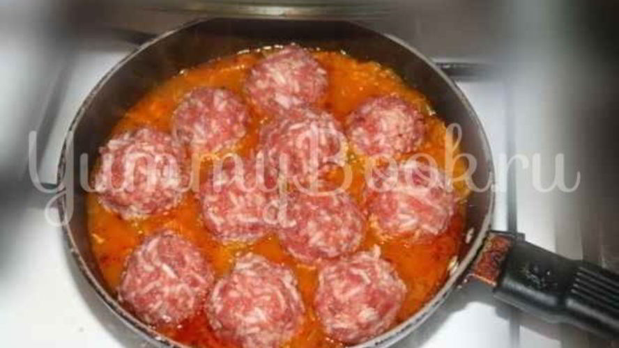 Рецепт фрикаделек-ежиков