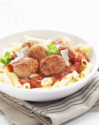 Фрикадельки с плавленым сыром