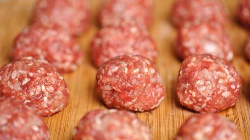 фрикадельки с подливкой