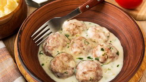 фрикадельки строганов