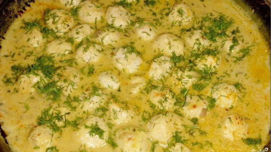 Рецепт фрикаделек в грибном соусе