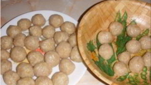 фрикадельки в грибном соусе