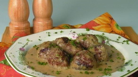 Рецепт Фрикаделек в медово-горчичном соусе