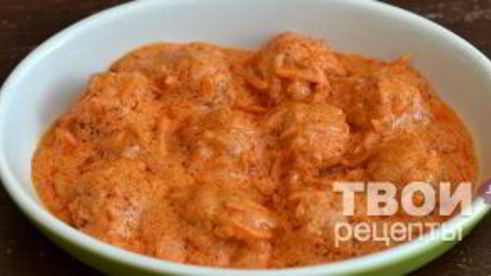 фрикадельки в томатном соусе