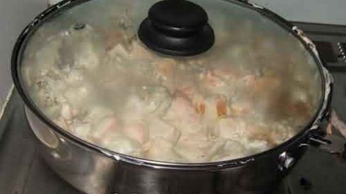 фрикадельки в тыквенно-сметанном соусе