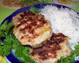 Куриные фрикадельки-гриль