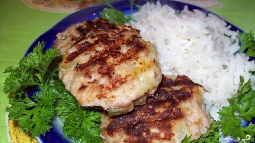 Рецепт куриных фрикаделек-гриля