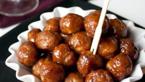 Рецепт Остро-сладких закусочные фрикадельки