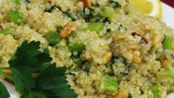 Рецепт Гарнира из кинвы с сельдереем