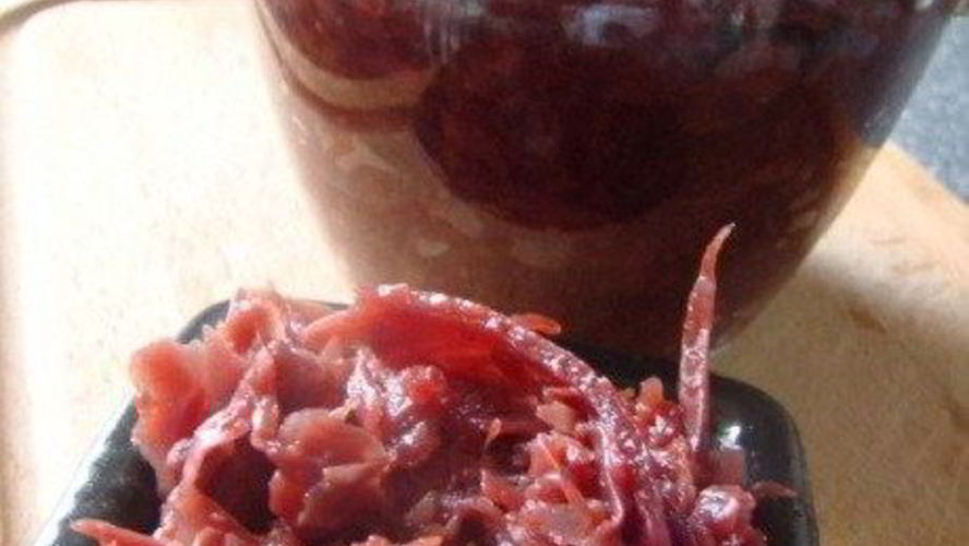 Рецепт гарнира из краснокочанной капусты по-датски