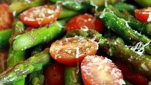 гарнир из спаржи