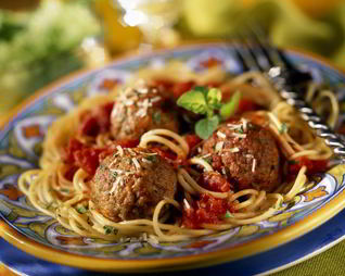 Домашяя лапша с фрикадельками