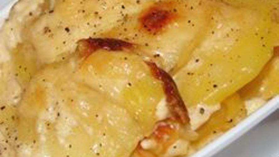 Рецепт картофеля гратен с чесноком