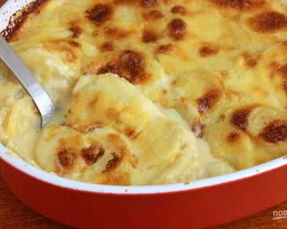 Картофель гратен