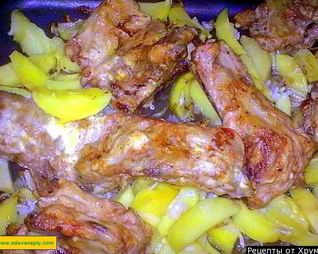 Картофель по-деревенски в духовке