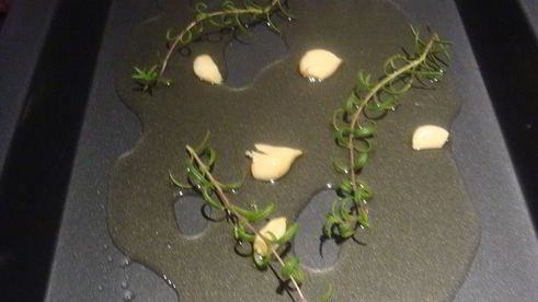 картофель с грибами