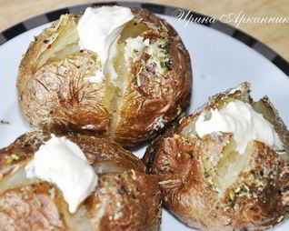 Картофель с прованскими травами