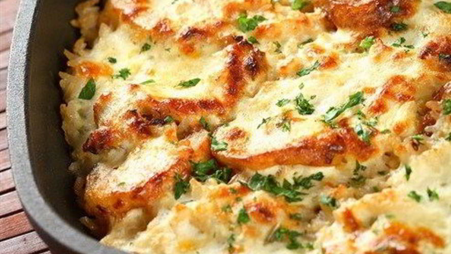 Рецепт картофеля с шампиньонами в сметане