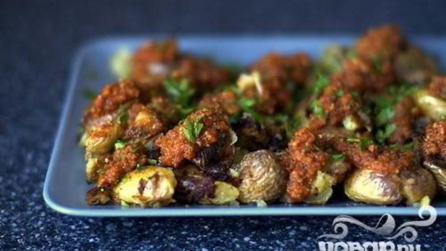 Рецепт картофеля с соусом чили