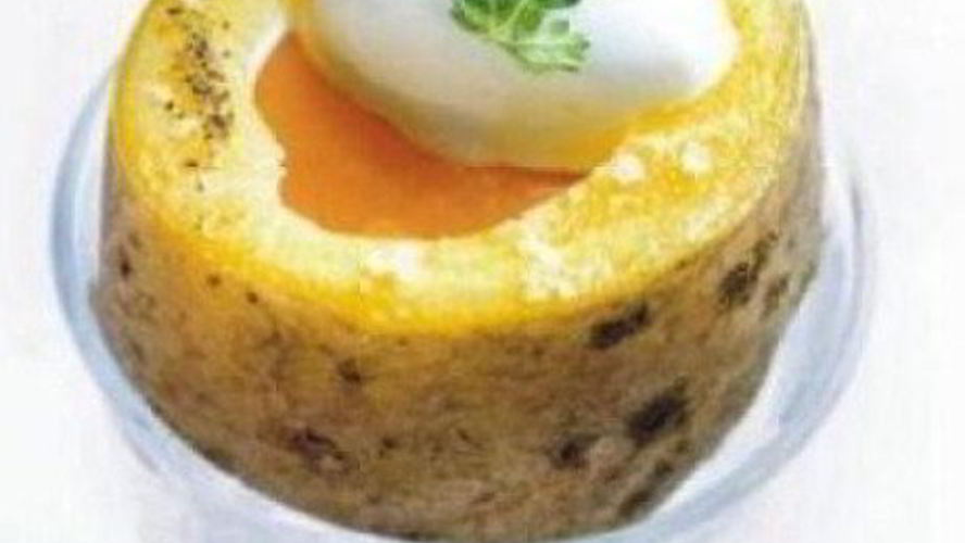 Рецепт картофеля с желтком