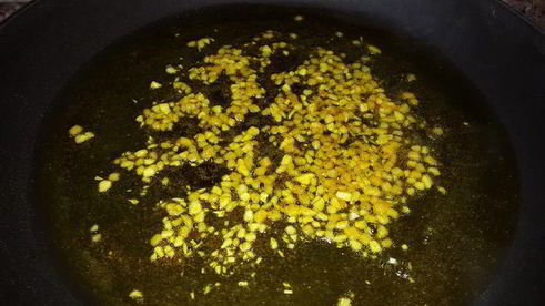 картофель со шпинатом