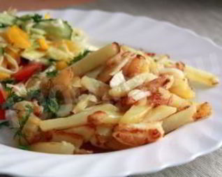 Картофель соломкой жареный