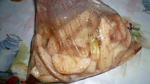 картошка по-деревенски в духовке