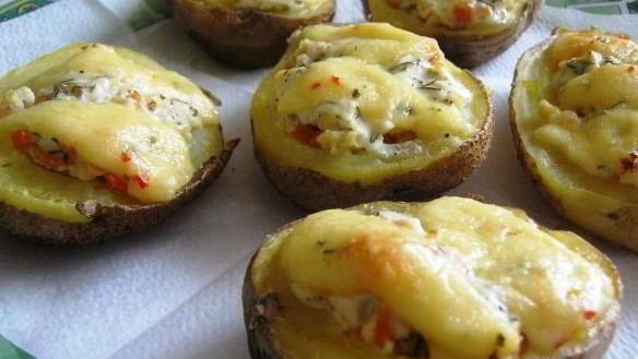 Рецепт Картошки с фаршем в духовке