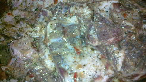 картошка с ребрышками в духовке