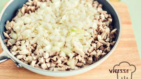 картошка с шампиньонами жареная