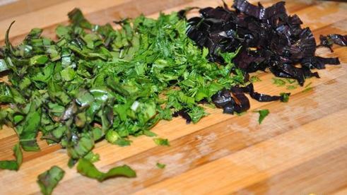 молодой картофель с мясом и овощами