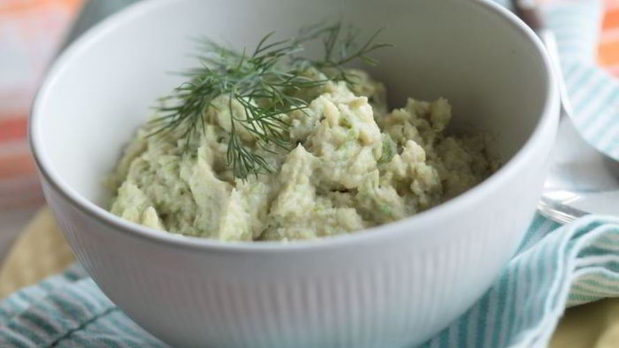 Рецепт пюре из картофеля и пастернака с кроликом